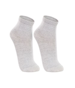 Kit 2 Pares de Meias Cano M�dio Lupo (04576-088) Cinza