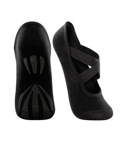Meia Sapatilha Pilates Look Lupo (04942-006) Algodão