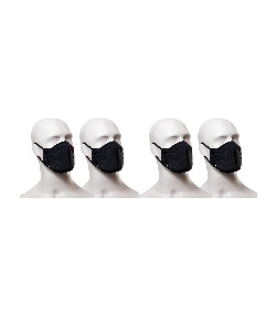 Kit com 4 Máscaras Lupo Bac-Off (36004-900) Pretas