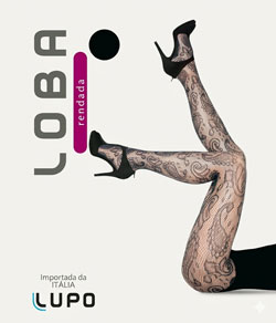 Meia-Calça Rendada Loba Lupo (05187-001) Psicodélico