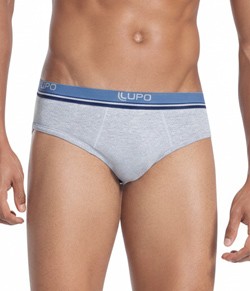Cueca Slip Lupo (00524-002) Cotton/Algod�o