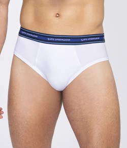 Cueca Slip Algodão Lupo (00524-003)