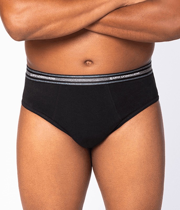 Cueca Slip Cotton/Algodão Plus Size Lupo (00554-003) :: lingerie