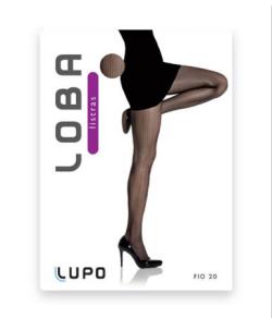Meia-cal�a Listras Loba Lupo (05682-001) Fio 20