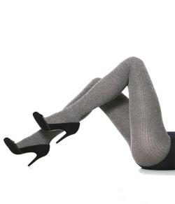 Meia-Calça Canelada Mescla Loba Lupo (05828-001) Fio 70