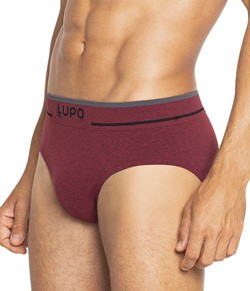 Cueca Slip Microfibra Lupo (00624-003) Sem Costura