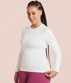 Camiseta UV Feminina Proteção Solar FPS 50+ Lupo (71610-001) Branco