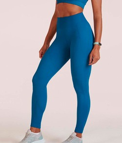 Legging Fitness Basic Lupo Sport (71774-001) Sem Costura - Azul