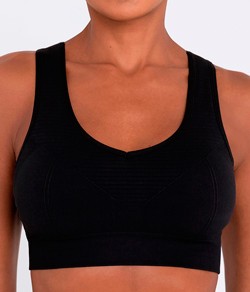 Top Nadador Fitness Com Bojo Lupo Sport (71856-001) Sem Costura - Preto