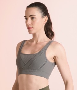 Top Fitness Sem Costura Lupo Sport (71926-001) Grafite