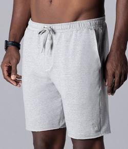 Short Masculino Moletom com Bolso Lupo (76351-001) Algodão/Cotton