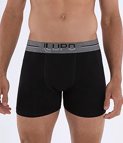 Cueca Boxer Lupo (00784-016) Cotton/Algodão