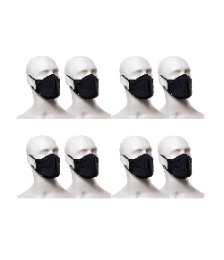 Kit com 8 Máscaras Lupo Bac-Off (36004-900) Pretas