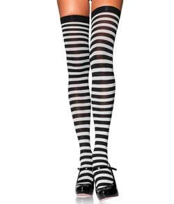 Meia 7/8 listrada Leg Avenue (6005) - Várias Cores