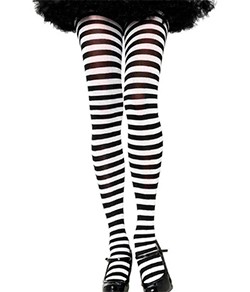 Meia-Calça Listrada Leg Avenue (7100) Plus Size