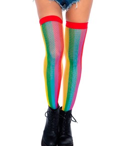 Meia 7/8 Arrastão Multicolorida Leg Avenue (9290)
