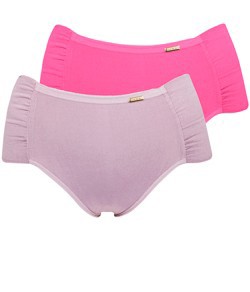 Kit 2 Calcinhas Bombom Love Secret Eco Curves (43147) Plus