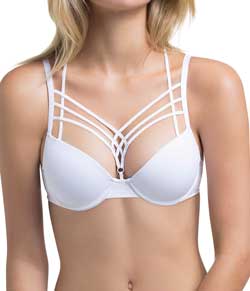 Sutiã Strappy Bojo Estruturado Marcyn (527012) Branco