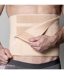 Faixa Abdominal Masculina com Velcro Moderna (1025)