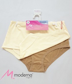 Kit 2 Calcinhas Cl�ssicas Moderna Est�tica (KIT101) Sortidas - 100% Algod�o