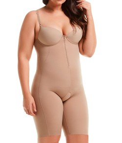 Body Com Pernas e Zíper Mondress (845RE) Plus Size