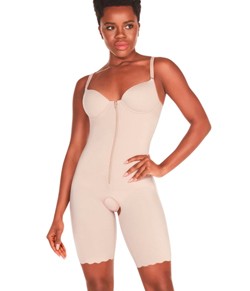 Body Com Pernas e Zíper Mondress (845R)