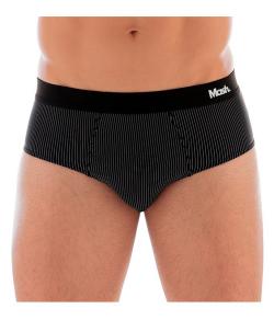 Cueca Slip Toque de Seda Mash (045.01) Microfibra