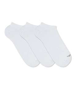 Kit 3 Pares de Meias Sapatilha Mash (0M0.02B) Brancas