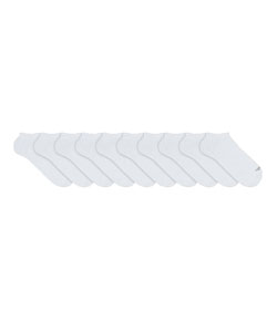 Kit 10 Pares de Sapatilhas Mash (0M0.02D) Brancas