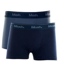 Kit Infantil 2 Cuecas Boxer Mash (110.07) Azul/Marinho