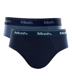 Kit Infantil 2 Cuecas Slip Mash (113.04) Azul