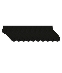 Kit 10 Pares Cano Curto Mash (205.05D) Pretas