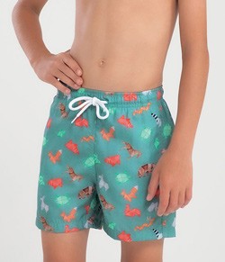 Short Praia Infantil Origami Mash (619.55)