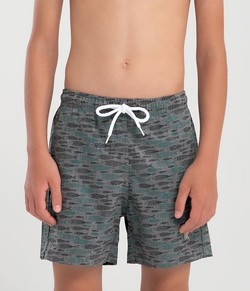 Short Praia Infantil Peixes Mash (619.65)