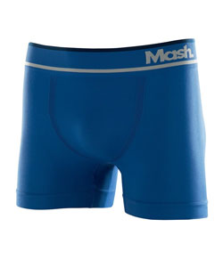 Cueca Boxer Microfibra Mash (710.04) Sem Costura - Azul