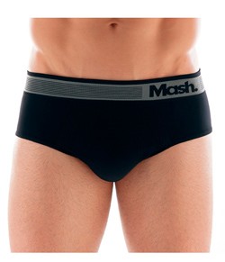 Cueca Slip Microfibra Mash (713.02) Sem Costura