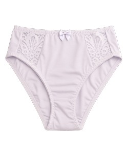 Calcinha Cl�ssica Cotton com Renda Mouette (0182)