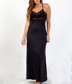 Camisola Longa Liganete com Renda Mav� (10-1031)