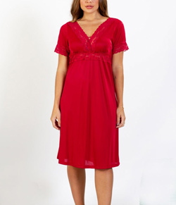 Camisola Manga Curta Mav� (10-1045) Liganete com Renda
