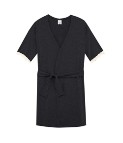 Robe Curto Malwee (1000110161) Viscose - Preto