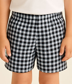 Short Infantil Masculino Xadrez Pijama Malwee (1000120755)