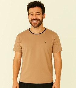 Camiseta Masculina Básica Malwee (1000121210) 100% Algodão