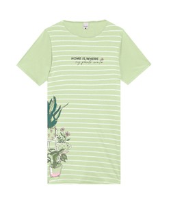 Camisetão Listrado Malwee (1000113325) 100% Algodão