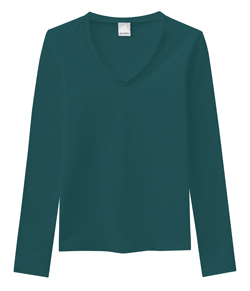 Camiseta Manga Longa Algodão Malwee (1000026292) Verde
