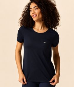 Camiseta Feminina Esportiva Dry Malwee Active (1000132780) Preto