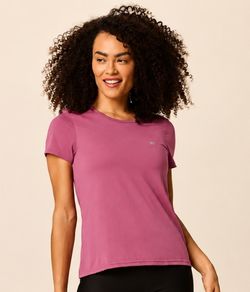Camiseta Feminina Esportiva Dry Malwee Active (1000132780) Rosa