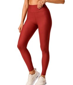 Legging Esportiva Dry Bolso Traseiro Malwee Active (1000132796) Vermelho
