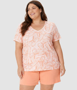Pijama Feminino Curto Borboletas Malwee (1000133248)