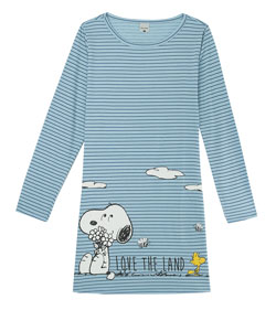Camisola Manga Longa Snoopy Malwee (1000093361) Algodão - Azul