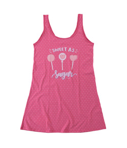 Camisola Regata Poá Malwee (1000073378) 100% Algodão - Rosa